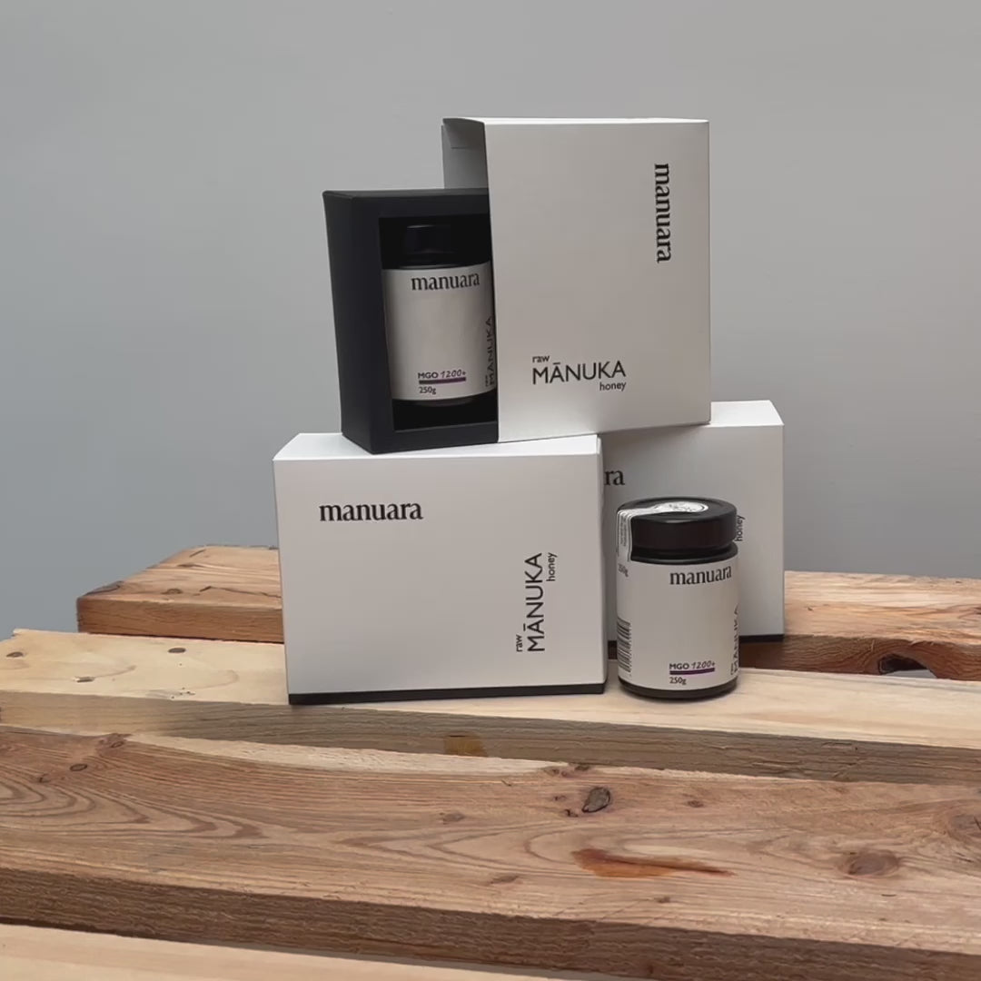 Premium Manuka-Honig MGO 800+ im lichtundurchlässigen Glas